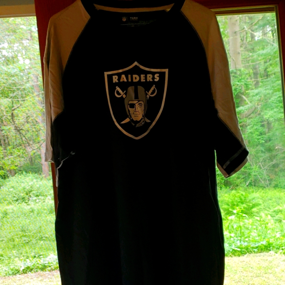 Xl mens raiders football tee
